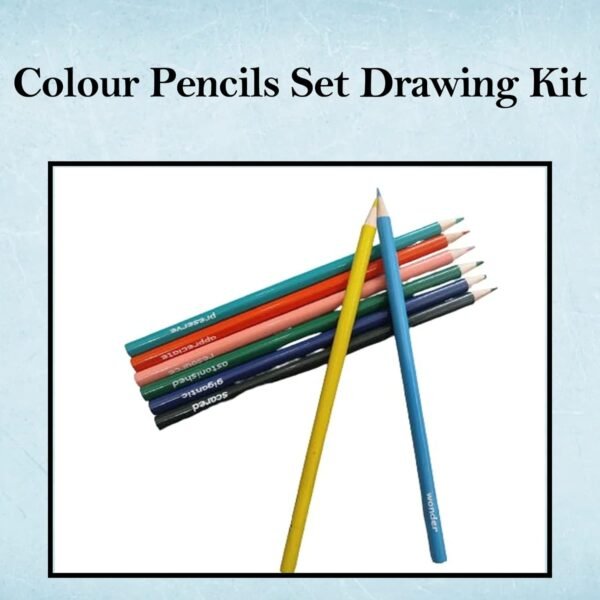 Toodles Learning Vocabulary Building Colour Pencils Set Drawing Kit, Pencil Set Art Kit Pencil Colors Set - for Gifting (32 Pencils) - Image 3