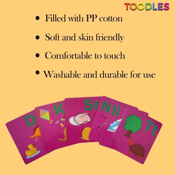 Toodles Learning Phonics Cards with The Object Cards Learning Toys Kids, Educational Toddlers Toys, Preschool Montessori Toys and Birthday Gift for Kids - for Gifting - Image 7