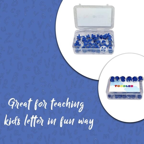 Toodles Learnings Small Letter Stamps Skill Developmental Kids Learning Toys for Kids (Small Letter Stamps Skill) - Image 7