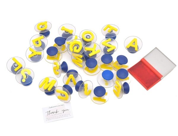 Toodles Learnings Big Letter Stamps Skill Developmental Kids Learning Toys for Kids (Big Letter Stamps Skill)