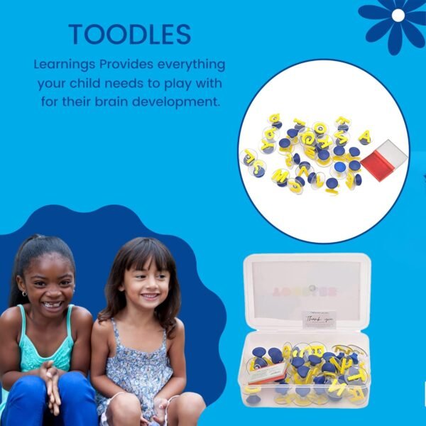 Toodles Learnings Big Letter Stamps Skill Developmental Kids Learning Toys for Kids (Big Letter Stamps Skill) - Image 4