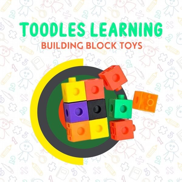 Toodles Learnings Building Cubes/Block Toys for Kids, Bag Packing, Best Gift Toy for Kids - Image 5