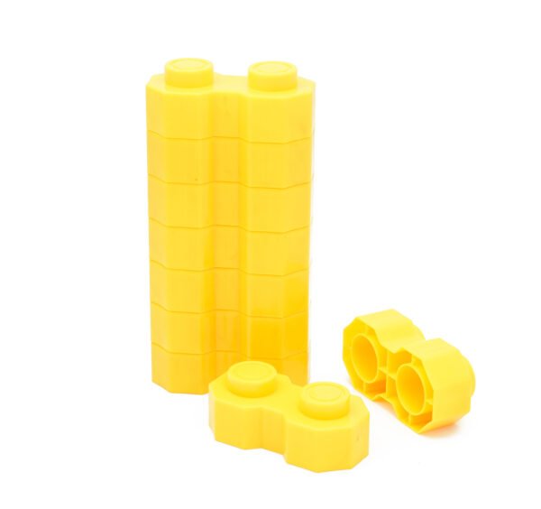TOODLES Learning Big Sized Blocks Set - A Yellow Building and Construction Toy for Boys and Girls, Perfect for Creative Play and Learning (Blue) - Image 16