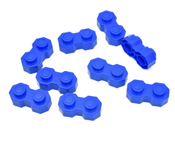 TOODLES Learning Big Sized Blocks Set - A Yellow Building and Construction Toy for Boys and Girls, Perfect for Creative Play and Learning (Blue) - Image 4