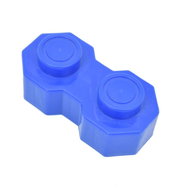 TOODLES Learning Big Sized Blocks Set - A Yellow Building and Construction Toy for Boys and Girls, Perfect for Creative Play and Learning (Blue) - Image 6