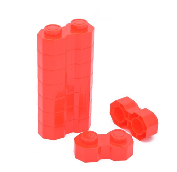 TOODLES Learning Big Sized Blocks Set - A Yellow Building and Construction Toy for Boys and Girls, Perfect for Creative Play and Learning (Blue) - Image 8