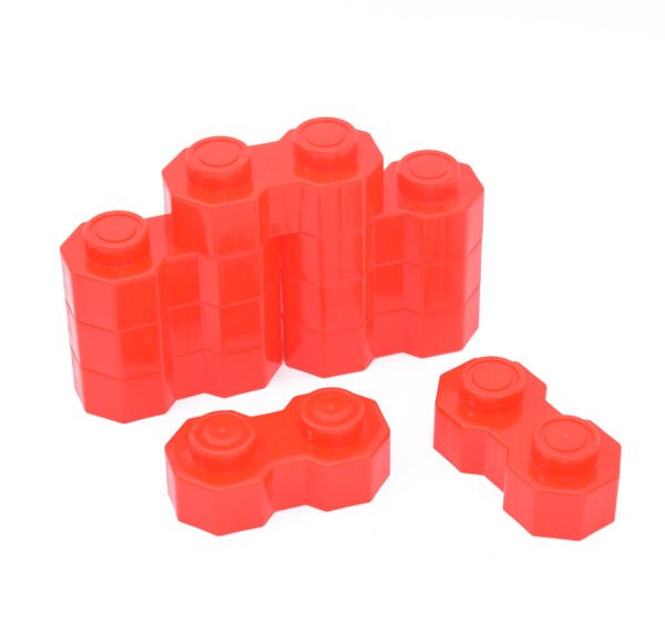TOODLES Learning Big Sized Blocks Set - A Yellow Building and Construction Toy for Boys and Girls, Perfect for Creative Play and Learning (Blue) - Image 10