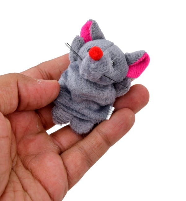 Toodles Learning Animals Finger Puppet Toys - 5 Pieces Soft Toy Assortment Multicolor for Kids, Cute Perfect for Imaginative Play and Early Learning - Image 6