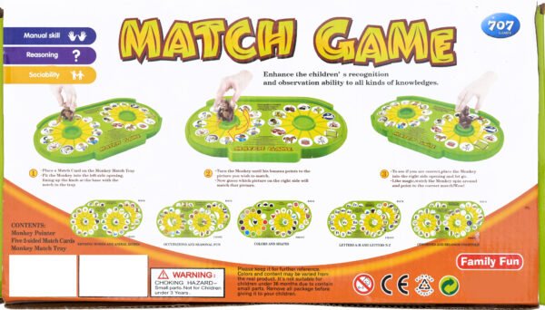 TOODLES Match Game - Educational Matching Game for 1 or More Players, Featuring 120 Pictures to Match, Ideal for Ages 1 and Up - Image 7