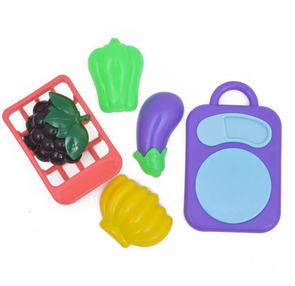 TOODLES Kids Play Kitchen Set -16-Piece Colourful Plastic Utensils and Cookware, Pretend Play Cooking Toy Set for Children, Safe and Durable Kitchen Accessories - Image 7